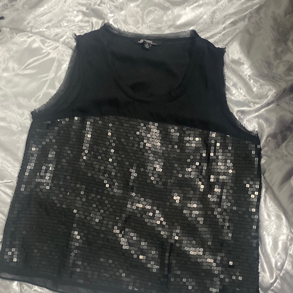 Black blouse beautiful XL